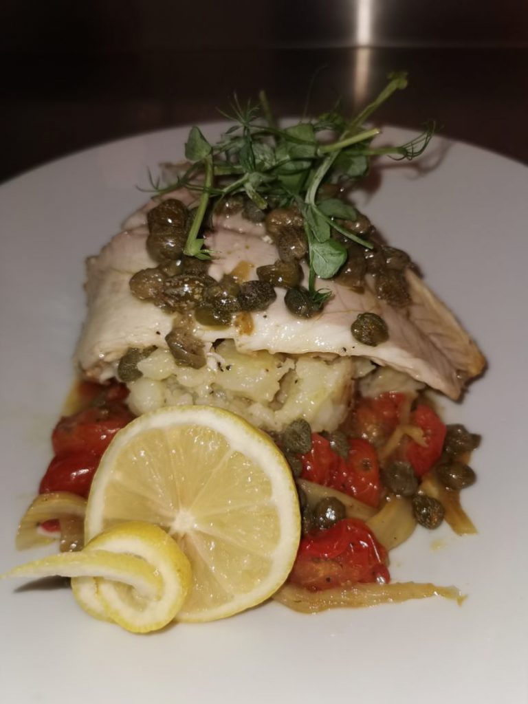 Pan Fried Sea Bass